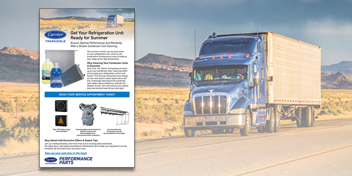 Carrier Performance Parts Newsletter Graphic