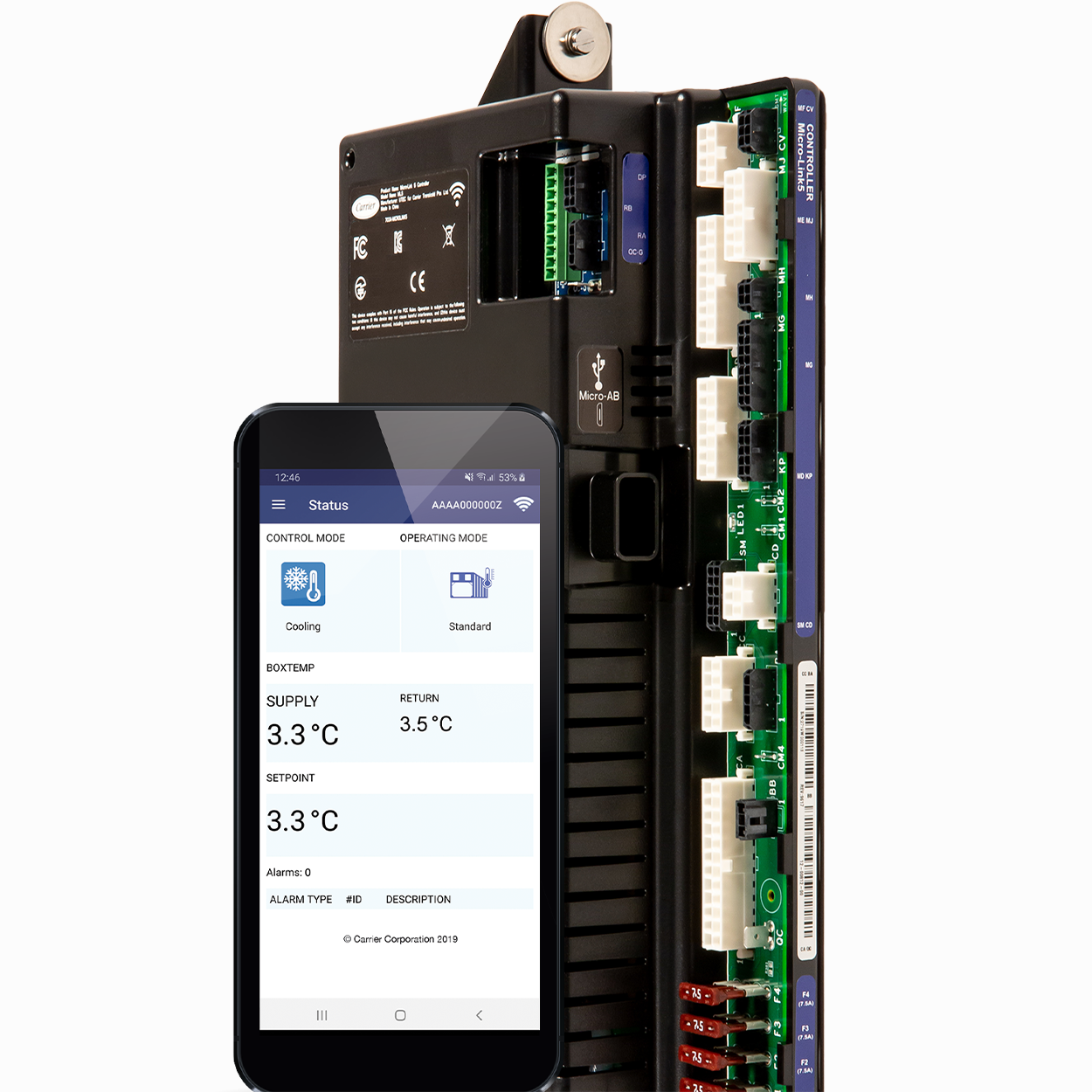 Container Options Micro Link 5 Controller Flat