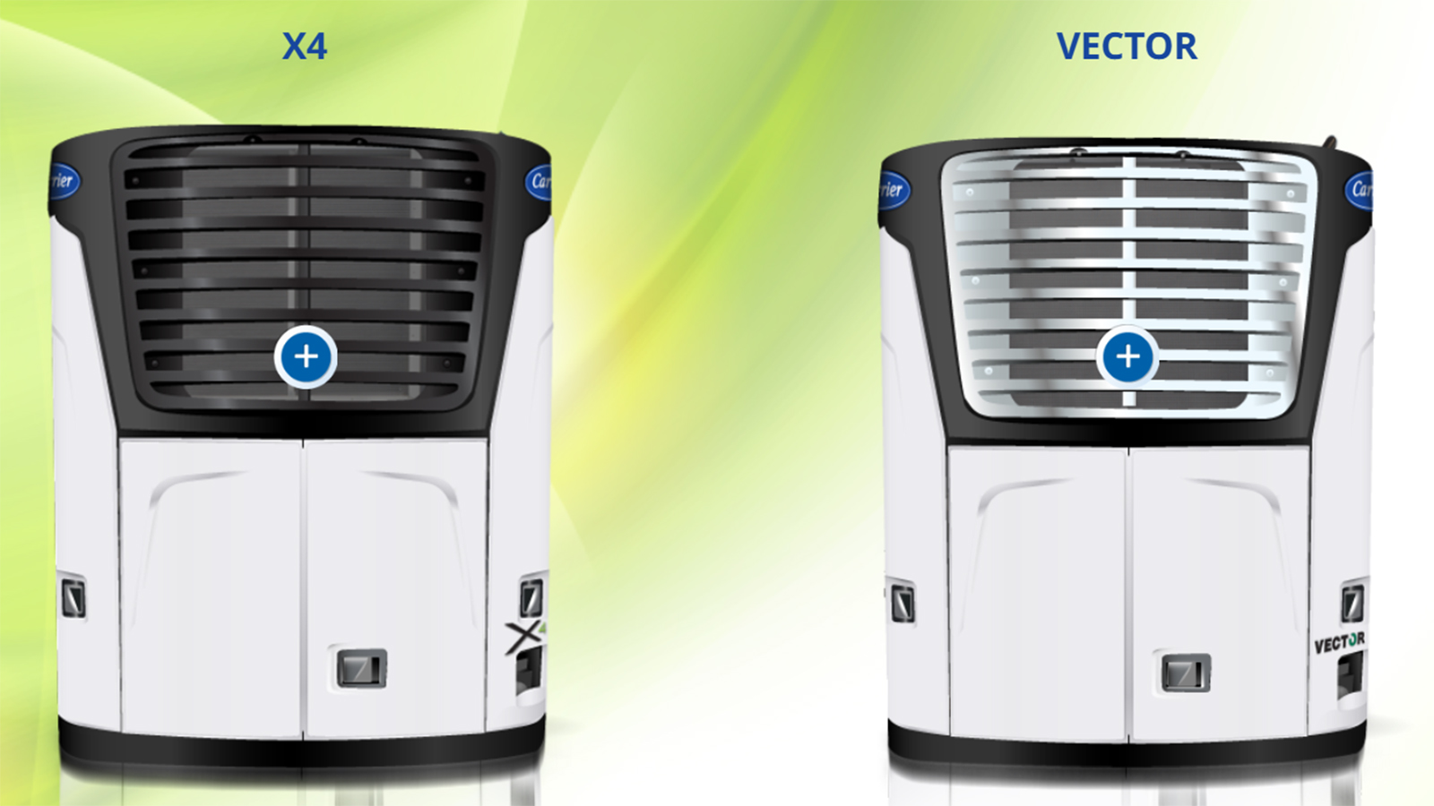 Carrier's X4 and Vector trailer refrigeration units 