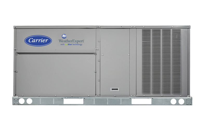 WeatherExpert® 48JC Ultra High Efficiency, Variable-Speed Single-Packaged Rooftop Unit with EcoBlue™ Technology 
