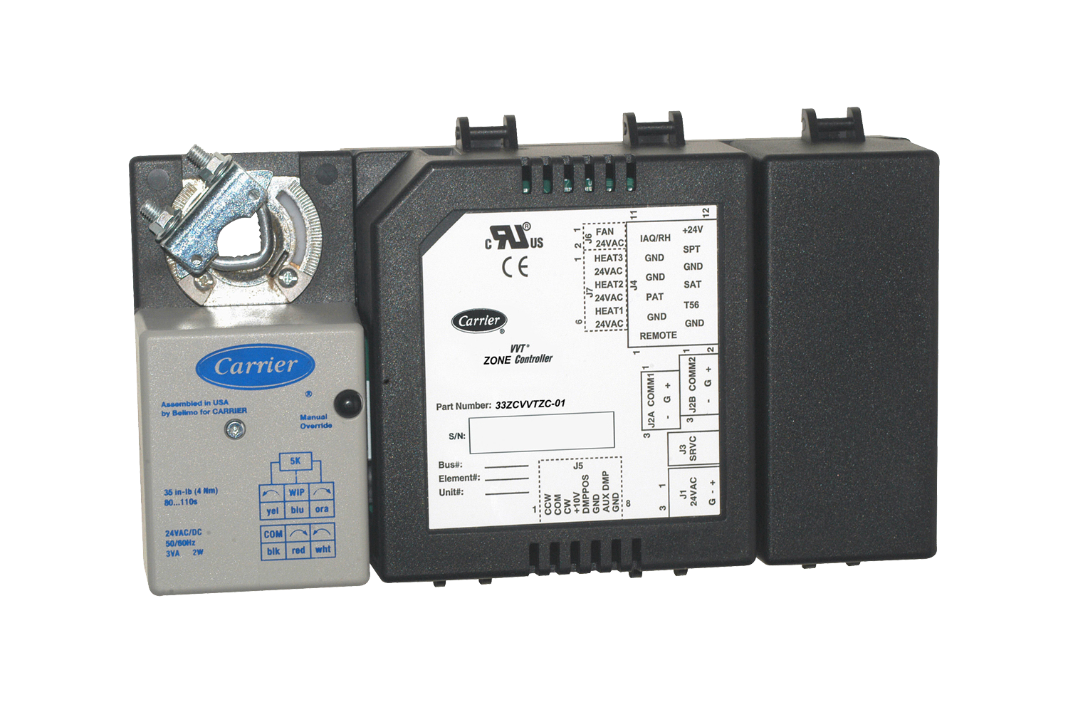 ​​​ComfortID™ Single Duct Air Terminal Zone Controller  33ZCVVTZC-01​​