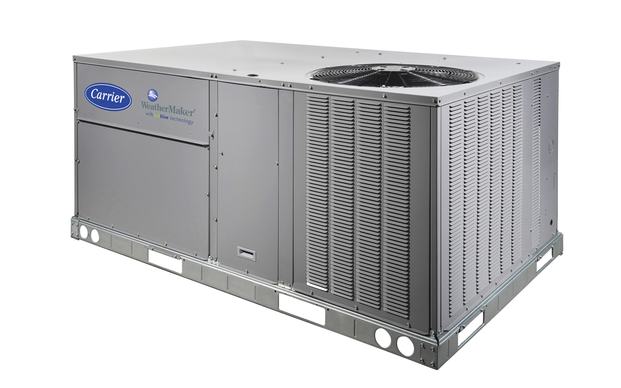 WeatherMaker® Single-Packaged Rooftop Units with EcoBlue™ Technology 50FCQ