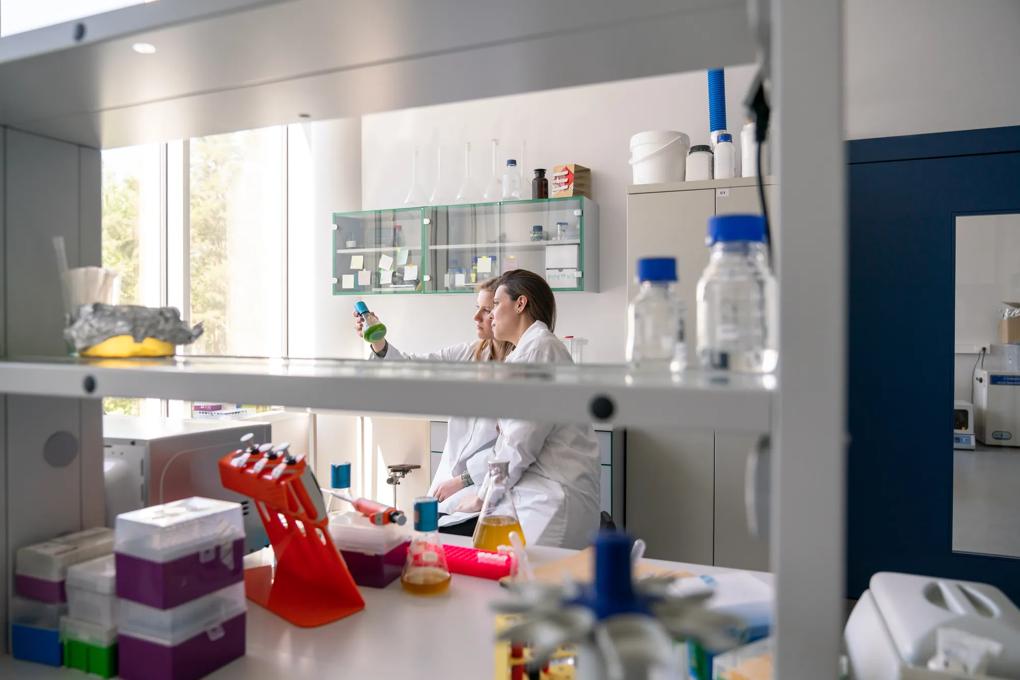 scientists in a laboratory