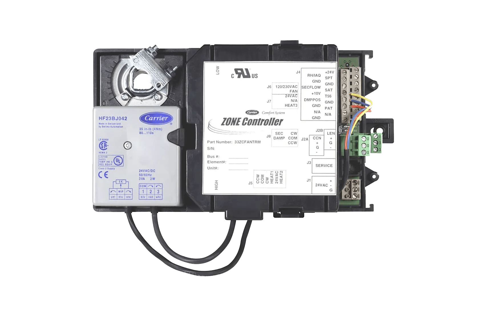 VAV Fan Terminal Zone Controller 33ZCFANTRM