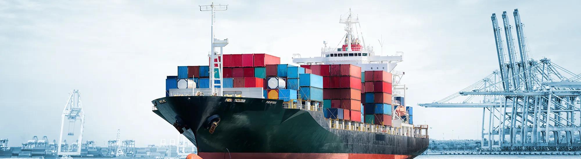 Container Ship Moored H