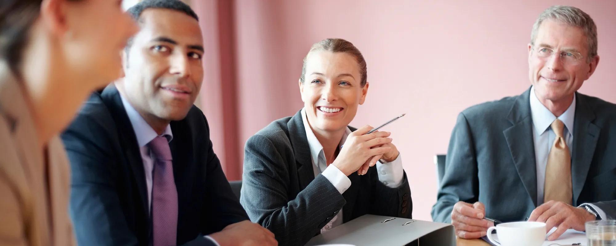 Two men at data center