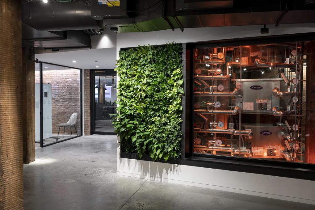 water source heat pump interior