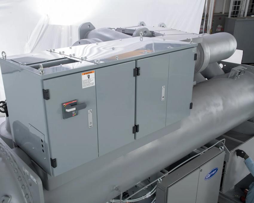chiller with vfd retrofit unit